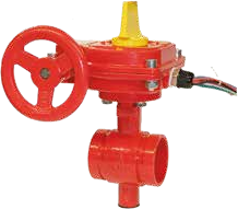 Butterfly valve with tamper